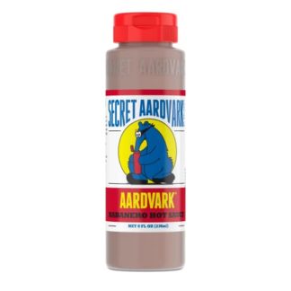 Secret Aardvark Hot Sauce - Habanero Hot Sauce, Habanero Peppers & Roasted Tomatoes, Medium Spiced Hot Sauce, Non-GMO, Low Sugar, Low Carb Hot Sauce & Marinade - Hot Habanero Sauce, 8 oz (Pack of 1)